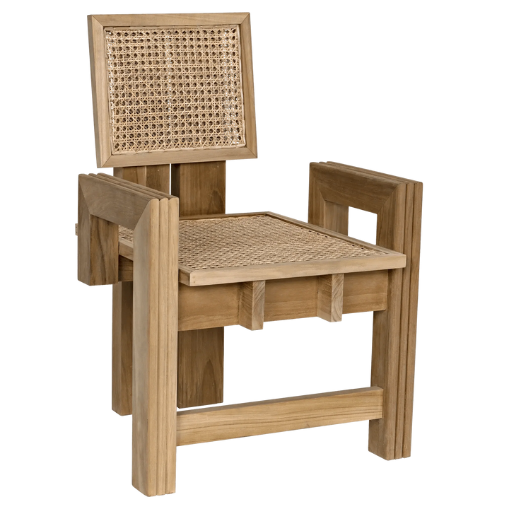 SwayLiving Fatima Chair, Teak - Set of 2 DINING CHAIRS