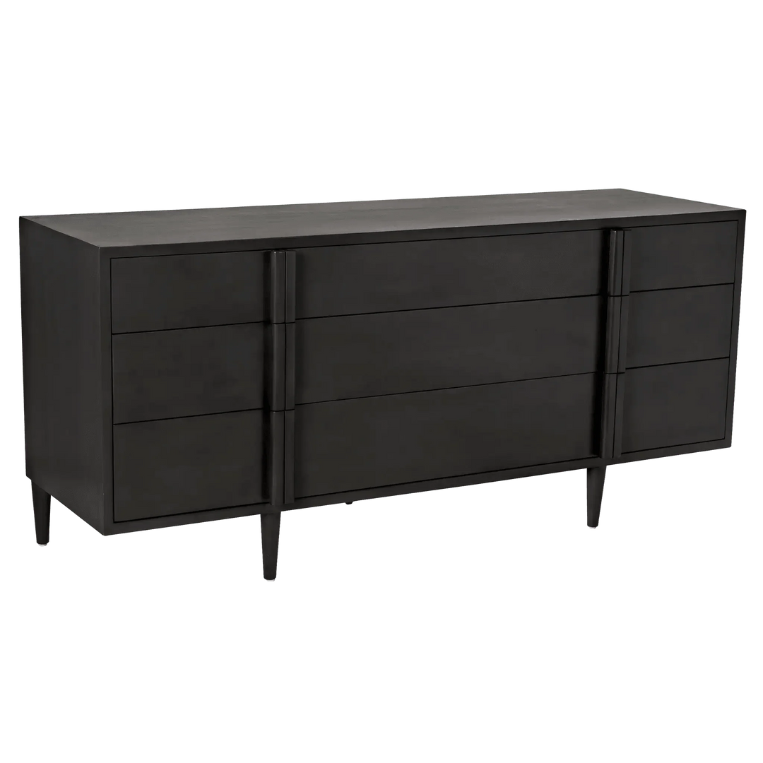 SwayLiving Morten 9 Drawer Dresser, Pale DRESSERS