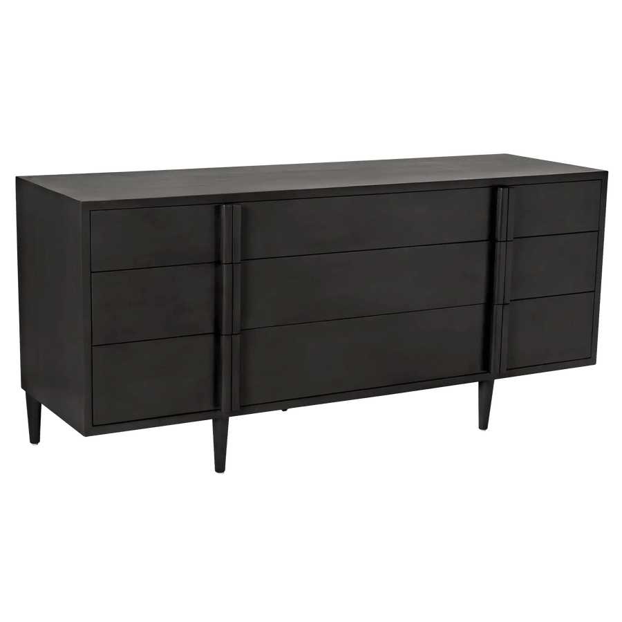 SwayLiving Morten 9 Drawer Dresser, Pale DRESSERS