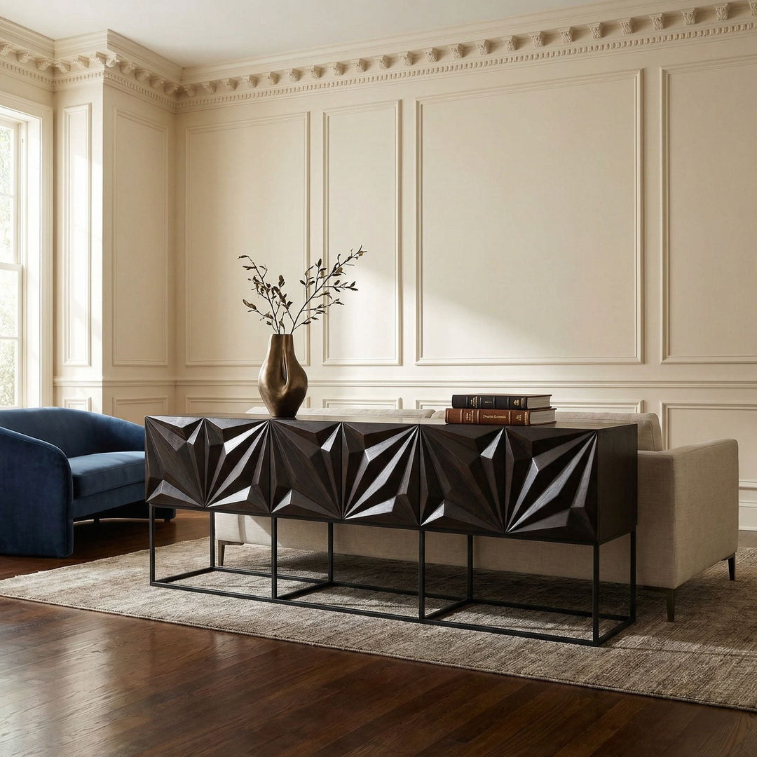 SwayLiving - Zurich Console in Ebony, XL - GCON262EB-XL
