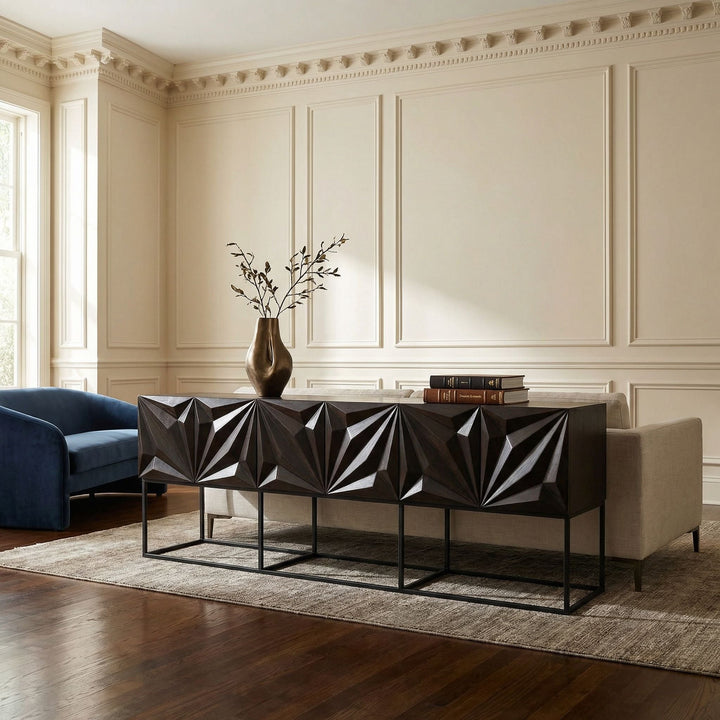 SwayLiving - Zurich Console in Ebony, XL - GCON262EB-XL