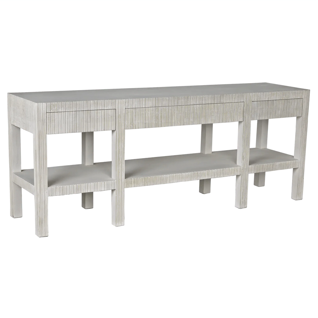 SwayLiving Conrad Console, White Wash CONSOLE TABLES