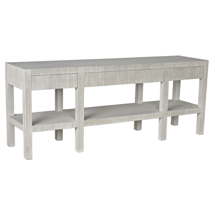 SwayLiving Conrad Console, White Wash CONSOLE TABLES
