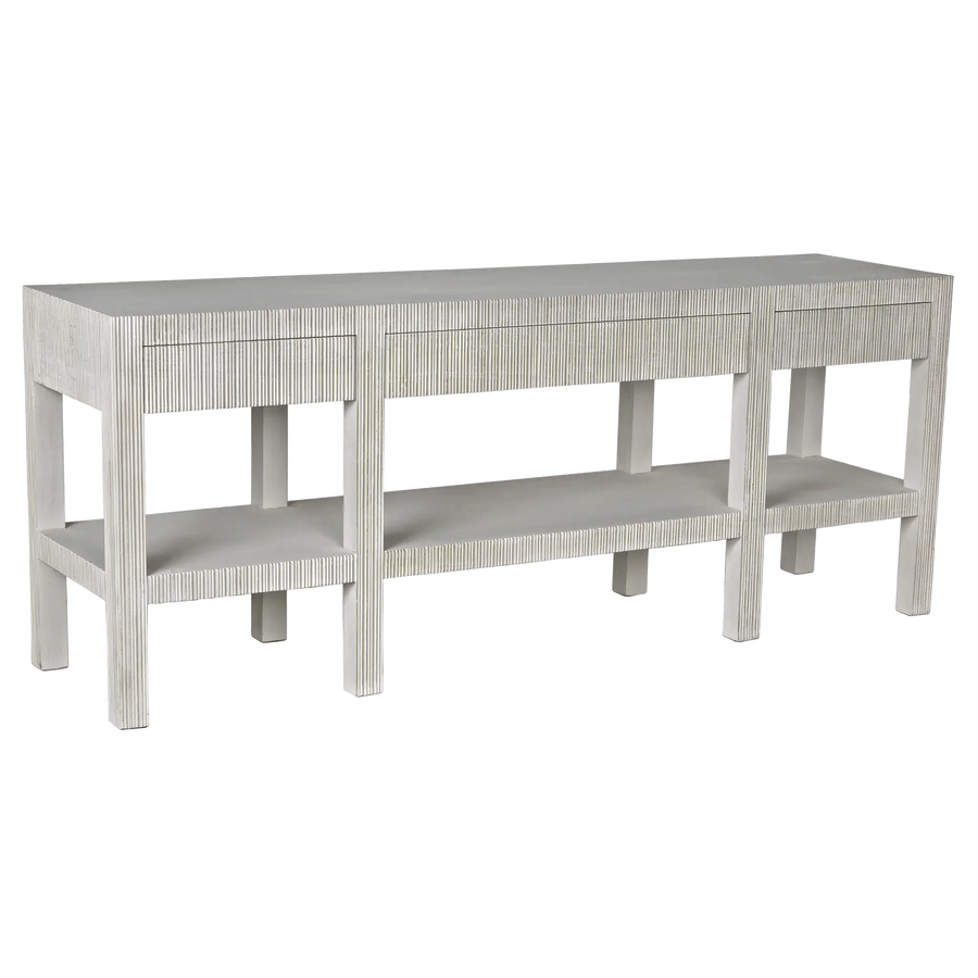 SwayLiving Conrad Console, White Wash CONSOLE TABLES