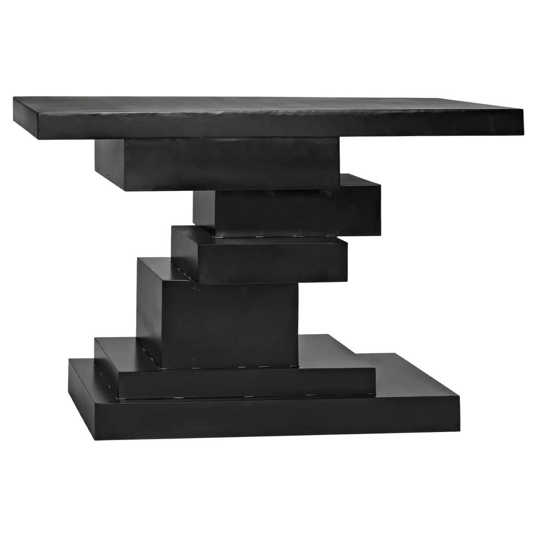 SwayLiving Platoon Console, Black Steel CONSOLE TABLES