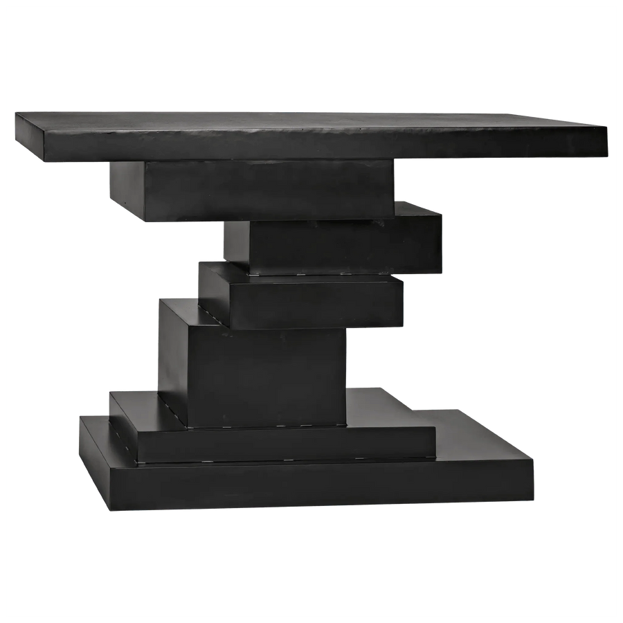 SwayLiving Platoon Console, Black Steel CONSOLE TABLES