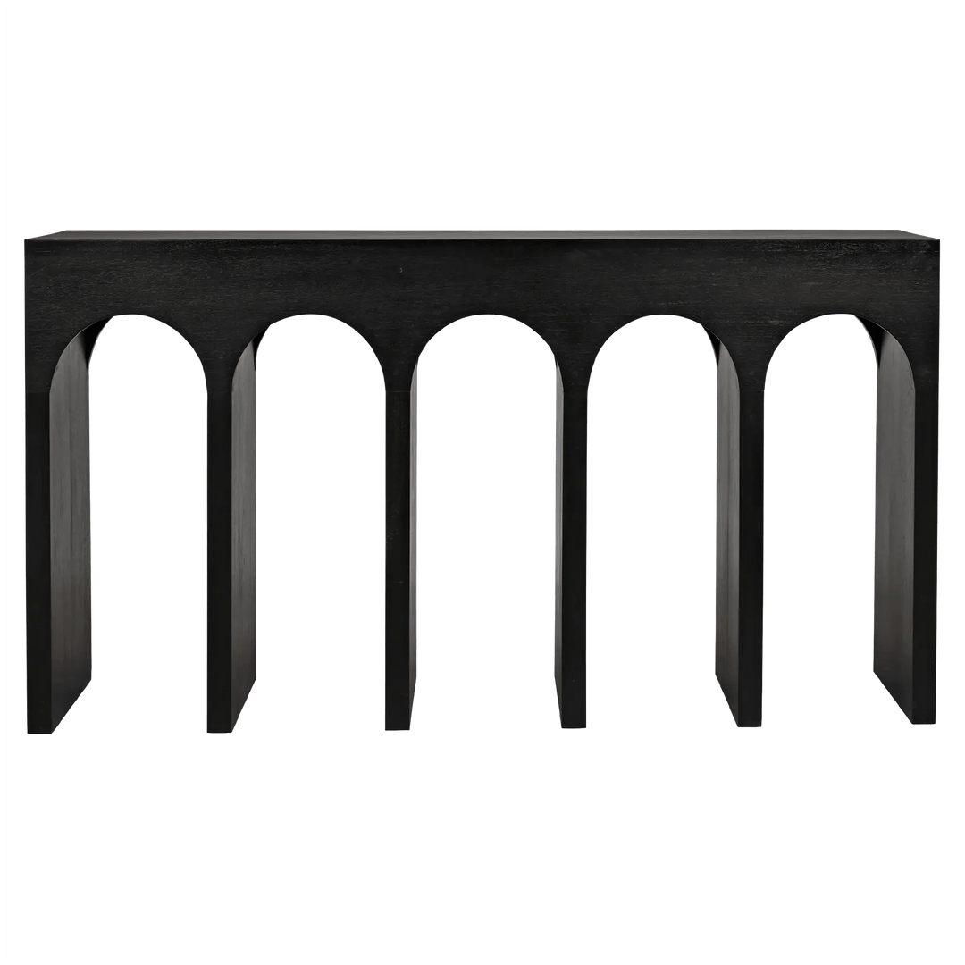 SwayLiving Bridge Console, Hand Rubbed Black CONSOLE TABLES