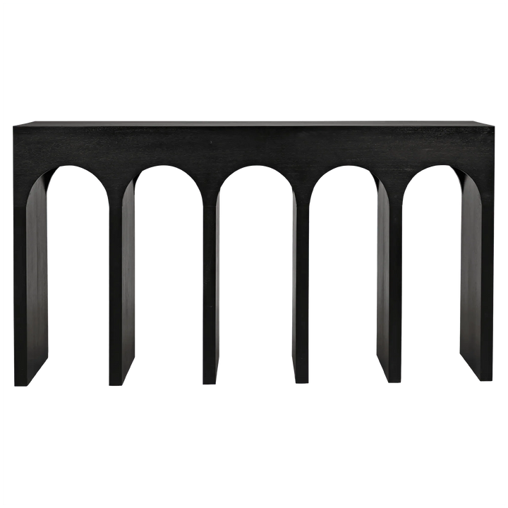 SwayLiving Bridge Console, Hand Rubbed Black CONSOLE TABLES