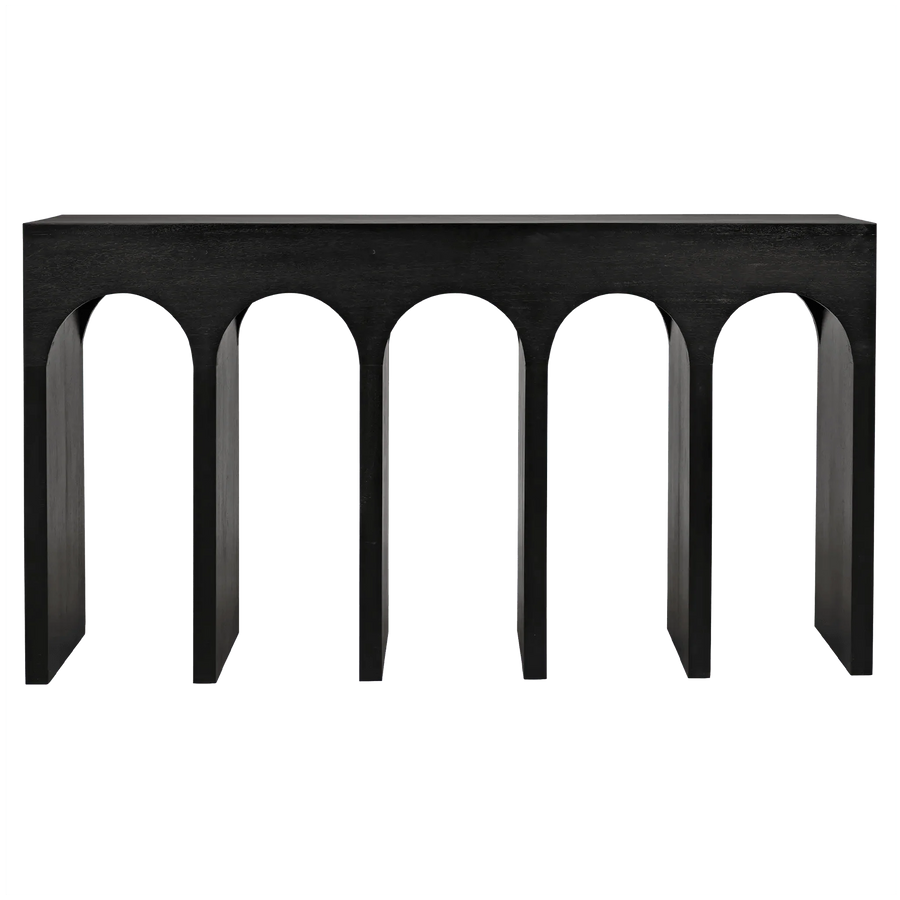 SwayLiving Bridge Console, Hand Rubbed Black CONSOLE TABLES
