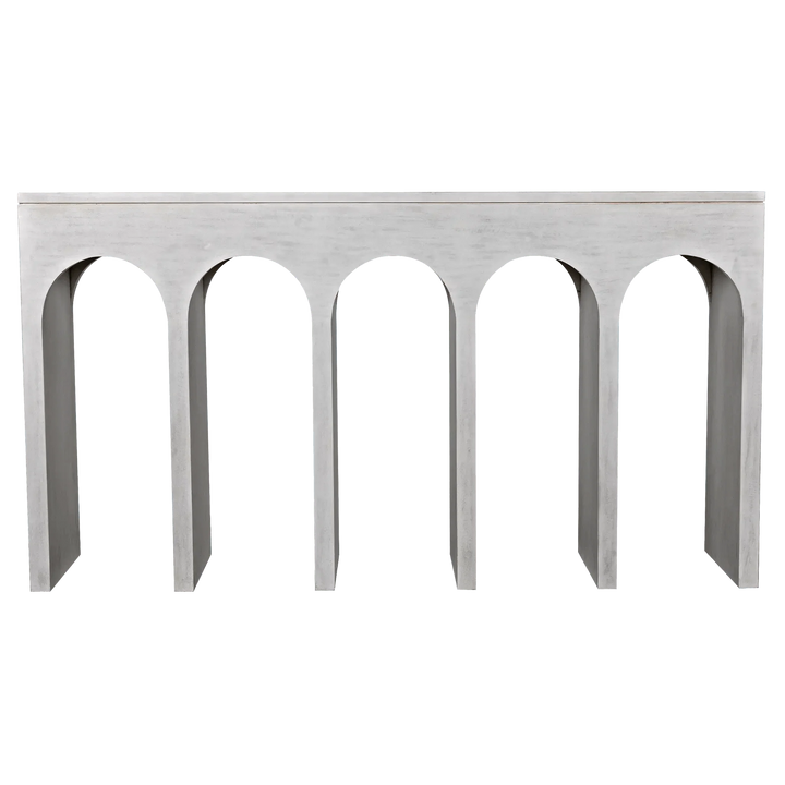 SwayLiving Bridge Console, White Wash CONSOLE TABLES