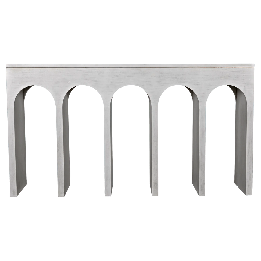 SwayLiving Bridge Console, White Wash CONSOLE TABLES