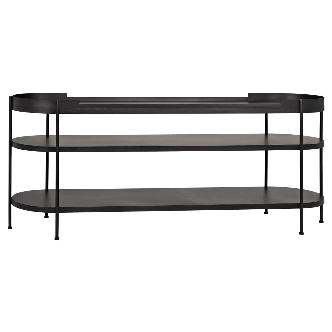 SwayLiving Cassio Console, Black Steel CONSOLE TABLES