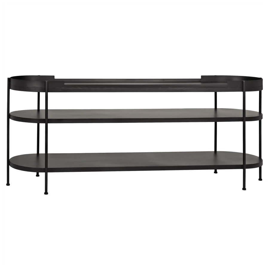 SwayLiving Cassio Console, Black Steel CONSOLE TABLES