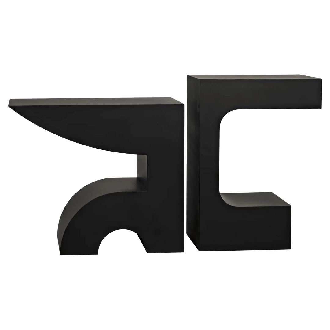 SwayLiving Shiba Console, Black Steel CONSOLE TABLES