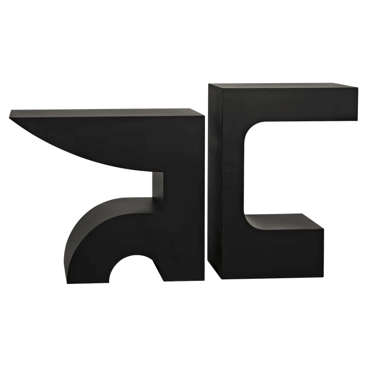 SwayLiving Shiba Console, Black Steel CONSOLE TABLES