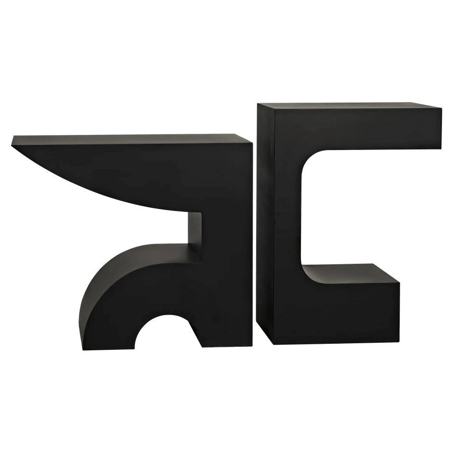 SwayLiving Shiba Console, Black Steel CONSOLE TABLES