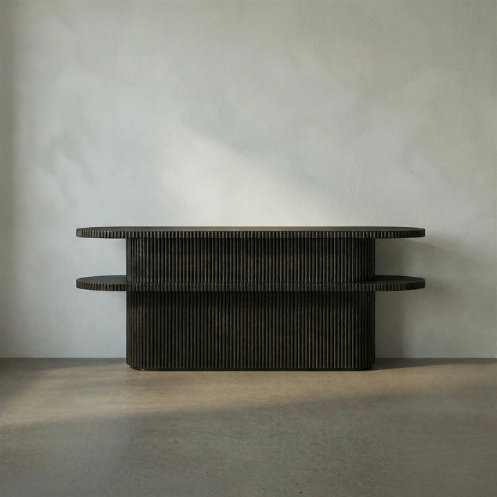 SwayLiving - Parker Console, Hand Rubbed Black - GCON360HB