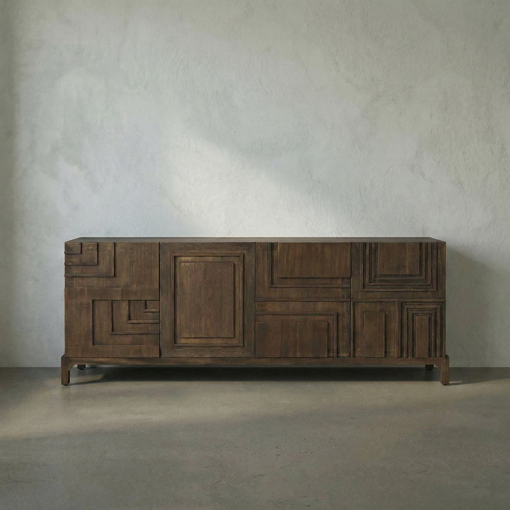 SwayLiving - Holden Sideboard, Dark Walnut - GCON367DW