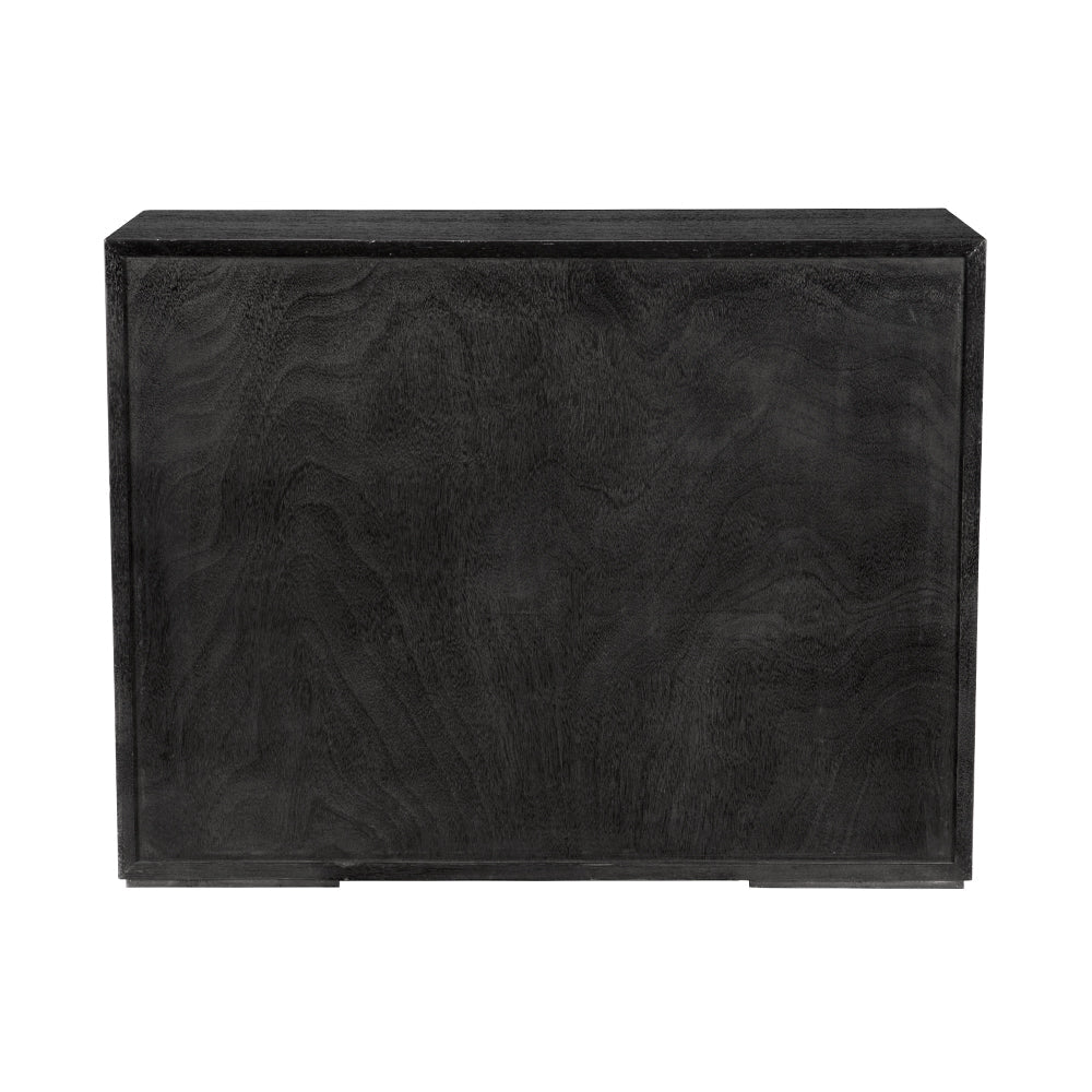 Lego Sideboard with 3 Drawers, Black Walnut