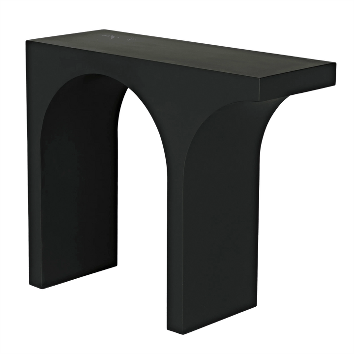 SwayLiving Maximus Console/Side Table, Black Steel CONSOLE TABLES