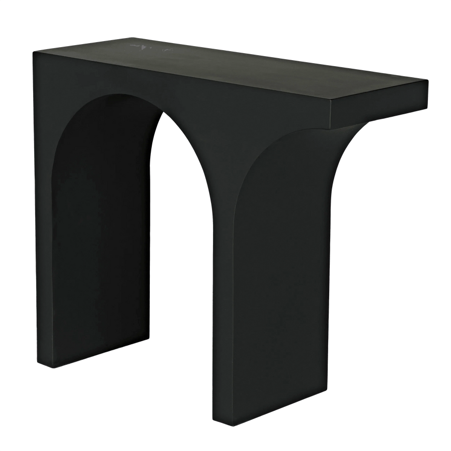SwayLiving Maximus Console/Side Table, Black Steel CONSOLE TABLES