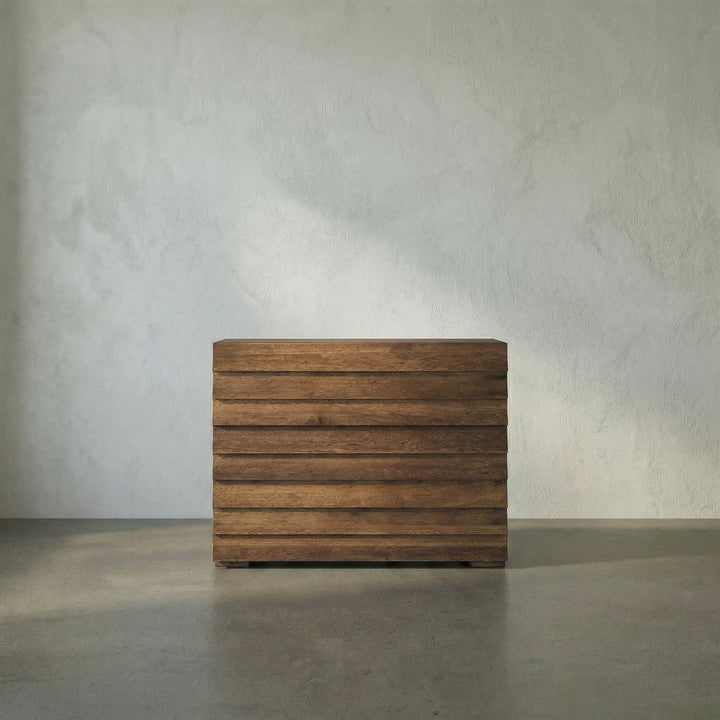 SwayLiving Frederico Console - Dark Walnut