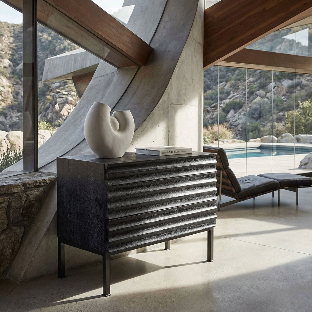 SwayLiving - Arturo Console, Black Walnut - GCON446BKW
