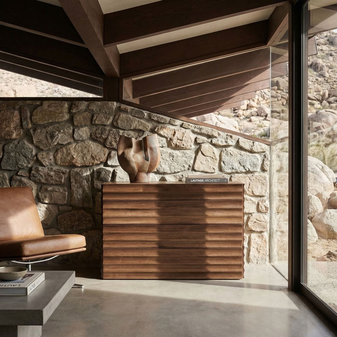 SwayLiving Pacelli Console - Dark Walnut