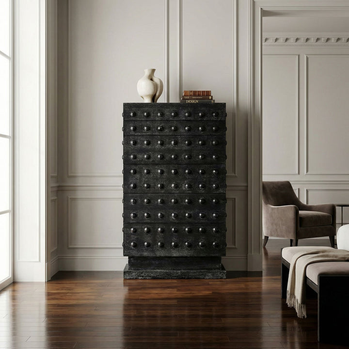 SwayLiving - Didier Cabinet, Black Walnut - GCON448BKW