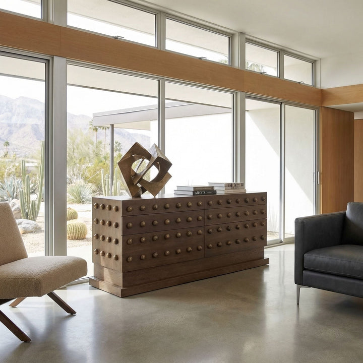 SwayLiving Didier Sideboard - Greige Walnut