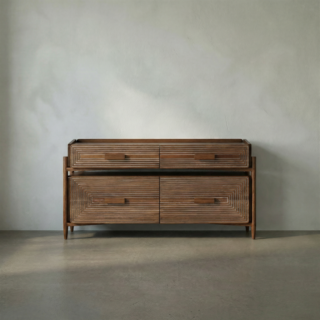 SwayLiving - Savino Sideboard, Dark Walnut - GCON456DW