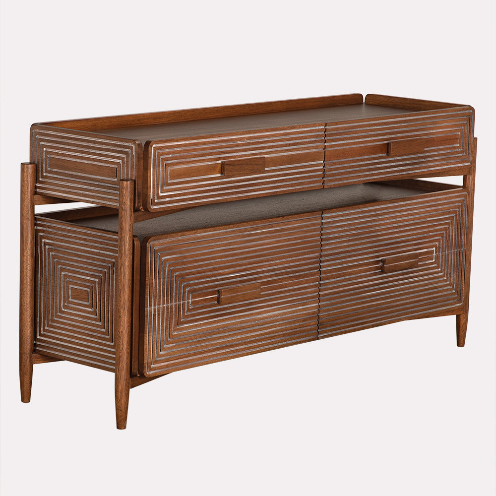 SwayLiving - Savino Sideboard, Dark Walnut - GCON456DW