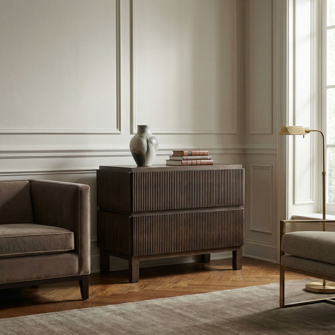 SwayLiving Plato Sideboard - Greige Walnut