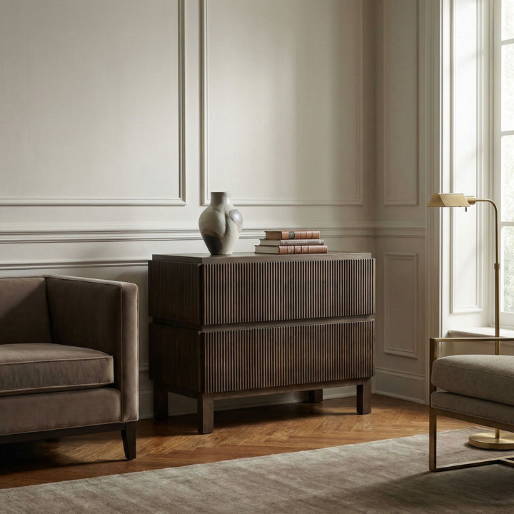 SwayLiving Plato Sideboard - Greige Walnut