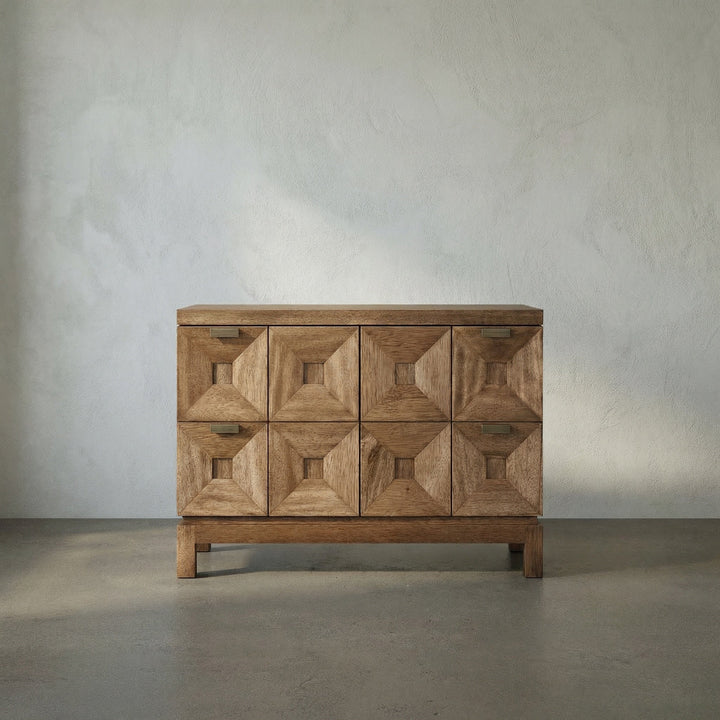 SwayLiving Musashi 2 Drawer, Large - Dark Walnut