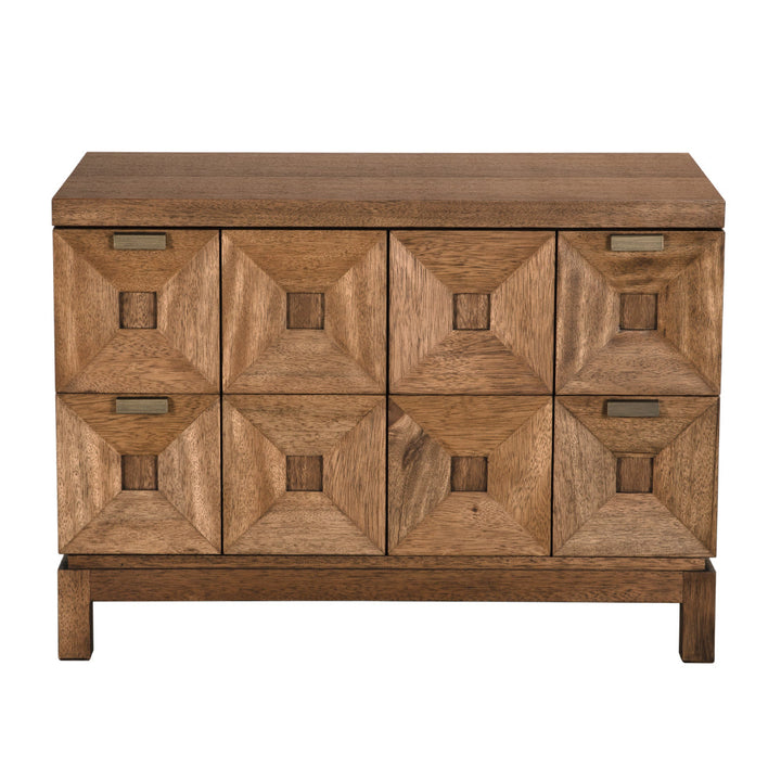 SwayLiving Musashi 2 Drawer, Large - Dark Walnut