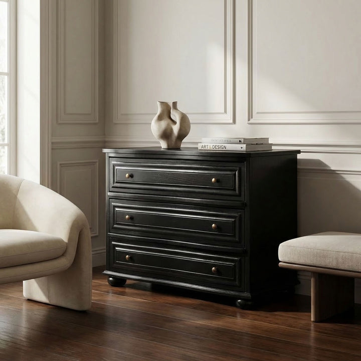 SwayLiving - Lauren Dresser,Hand Rubbed Black - GDRE169HB