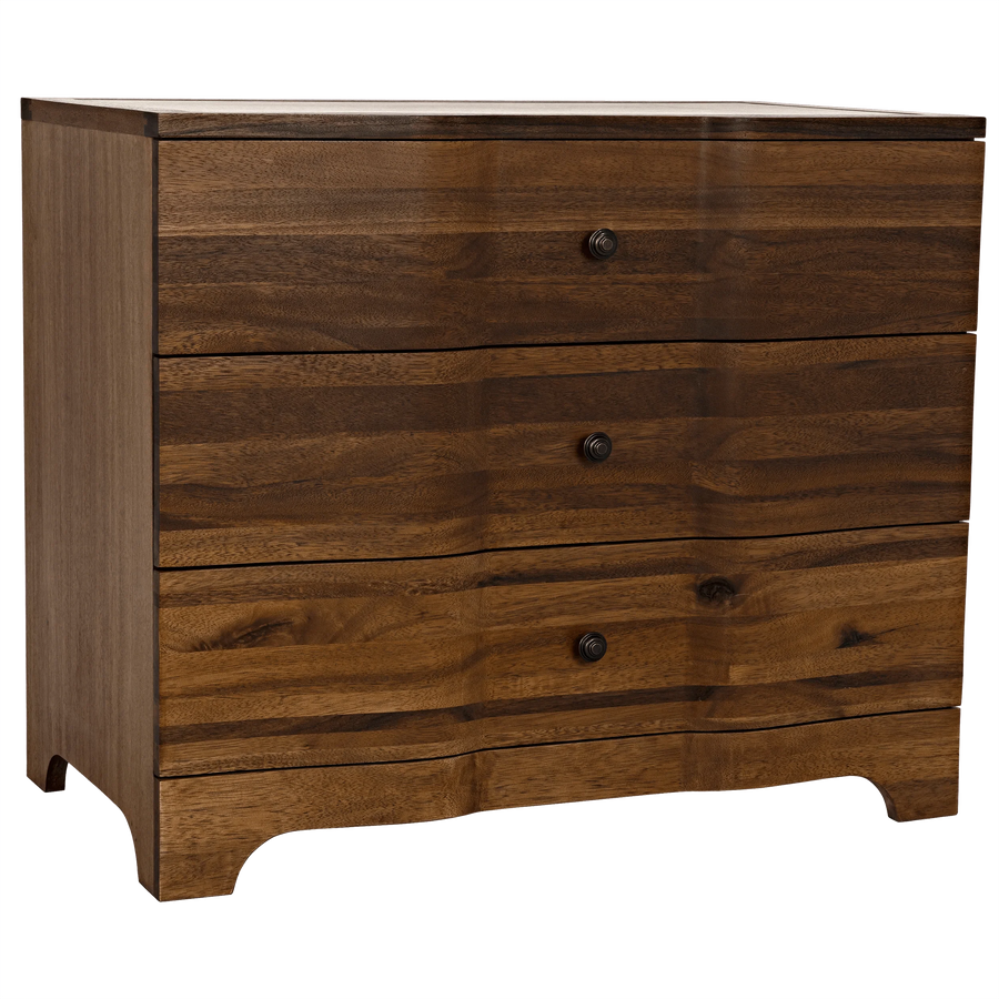 SwayLiving Claudie Chest, Dark Walnut DRESSERS