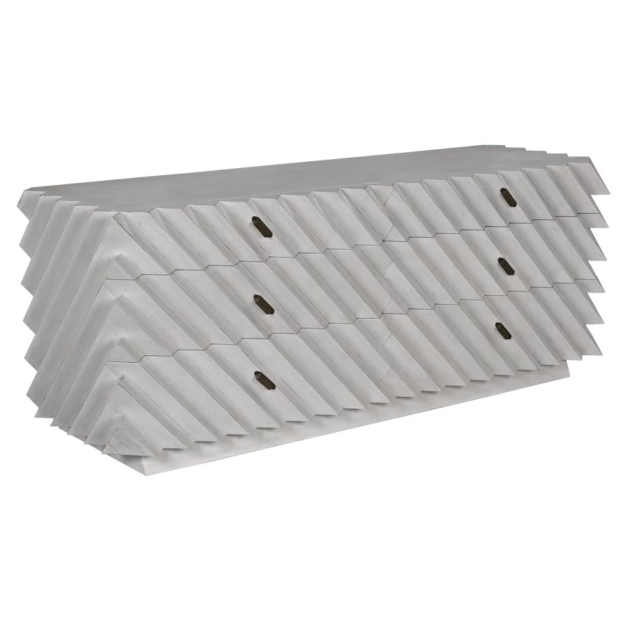 SwayLiving Hikaru Dresser, White Wash DRESSERS