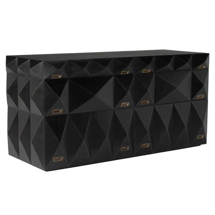 SwayLiving Allegra Dresser, Hand Rubbed Black DRESSERS