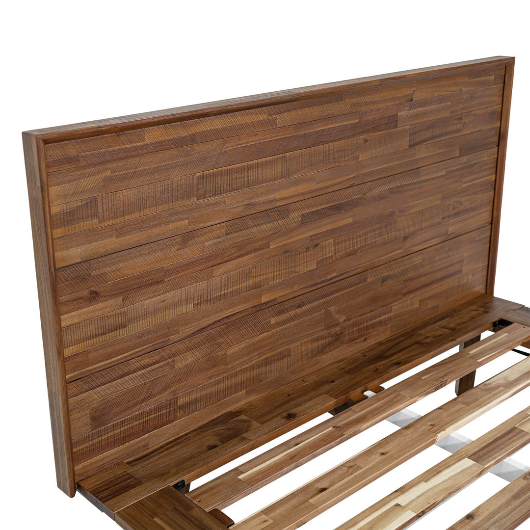 Gia Bed - Warm Pecan