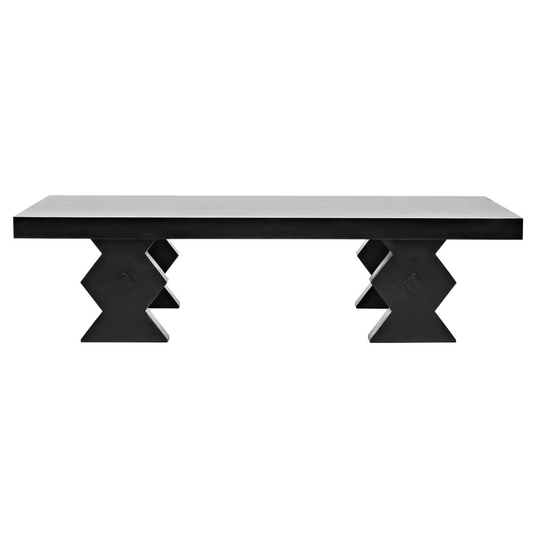 SwayLiving Suzu Coffee Table, Hand Rubbed Black COFFEE TABLES