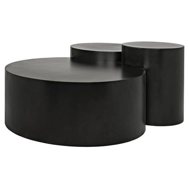 SwayLiving Ella Coffee Table, Black Steel COFFEE TABLES