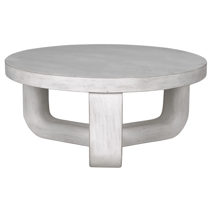 SwayLiving Joel Coffee Table, White Wash COFFEE TABLES