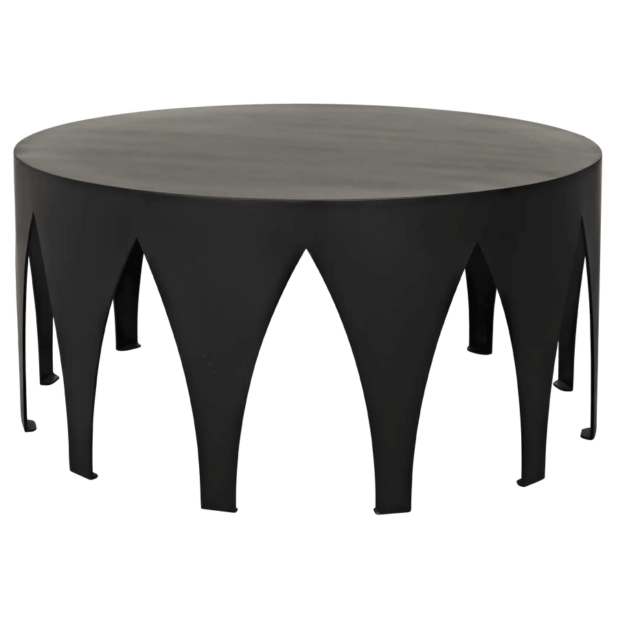 SwayLiving Morocco Coffee Table, Black Steel COFFEE TABLES