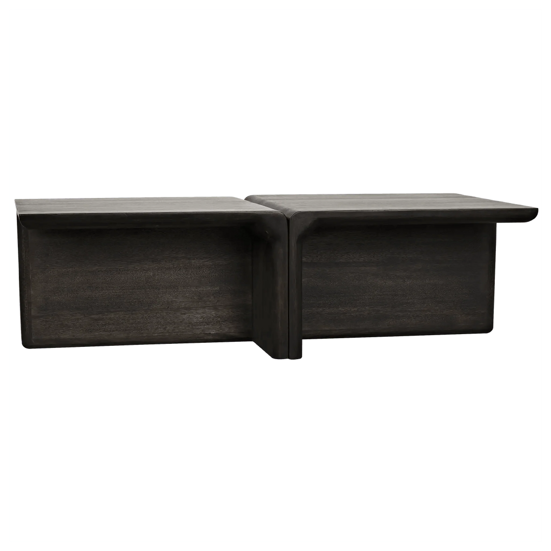 SwayLiving Hagen Coffee Table, Ebony Walnut COFFEE TABLES