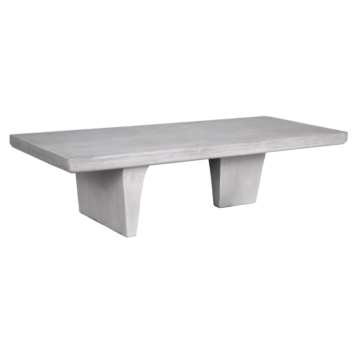 SwayLiving Ward Coffee Table, White Wash COFFEE TABLES