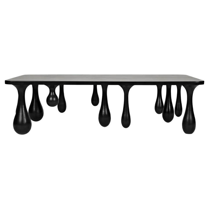 SwayLiving Drop Coffee Table, Hand Rubbed Black COFFEE TABLES
