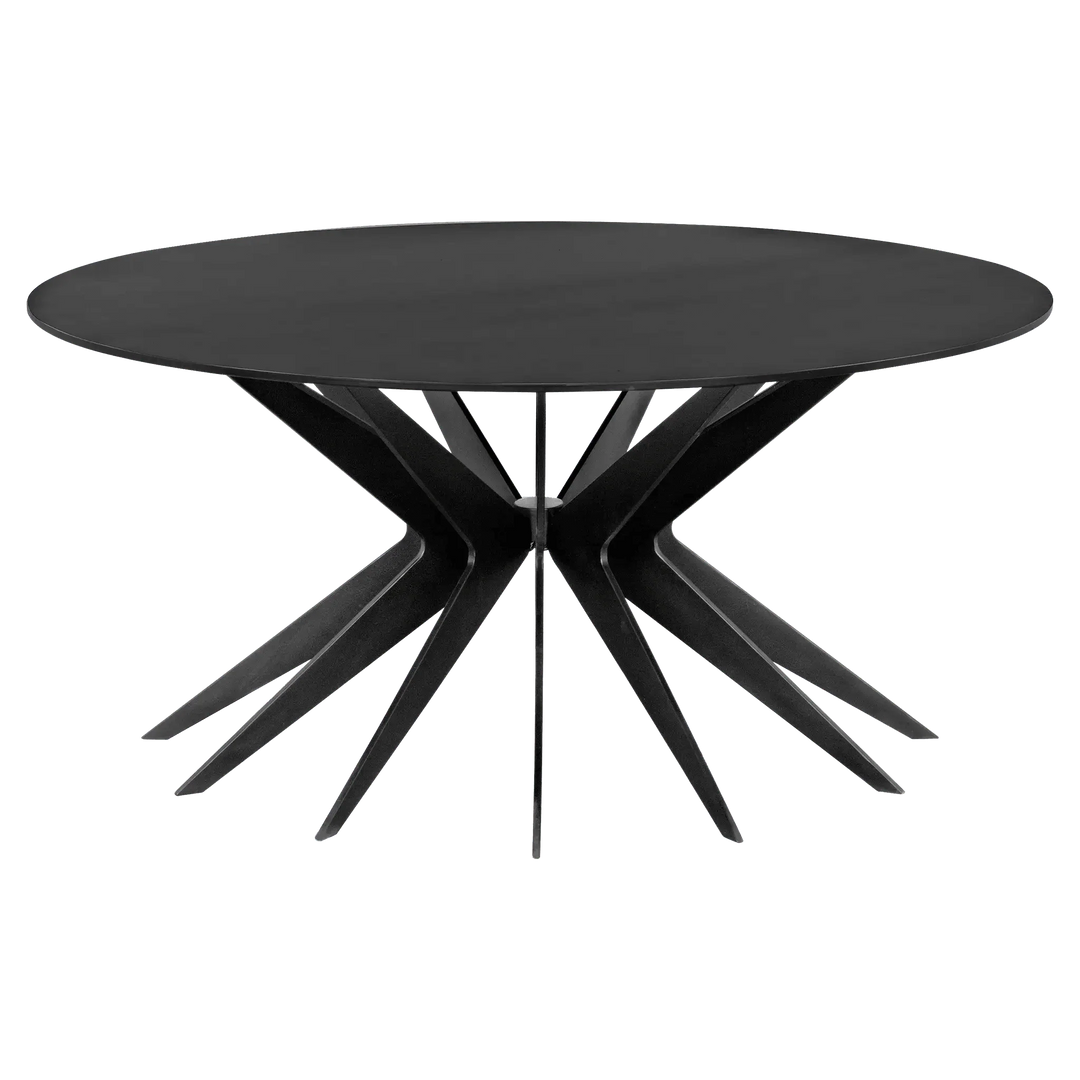 SwayLiving Spider Coffee Table, Black Metal COFFEE TABLES