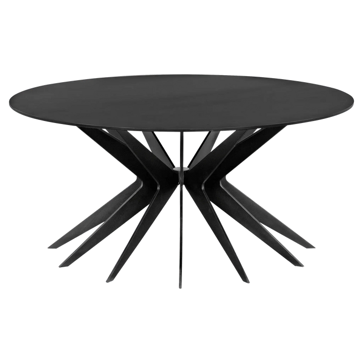 SwayLiving Spider Coffee Table, Black Metal COFFEE TABLES